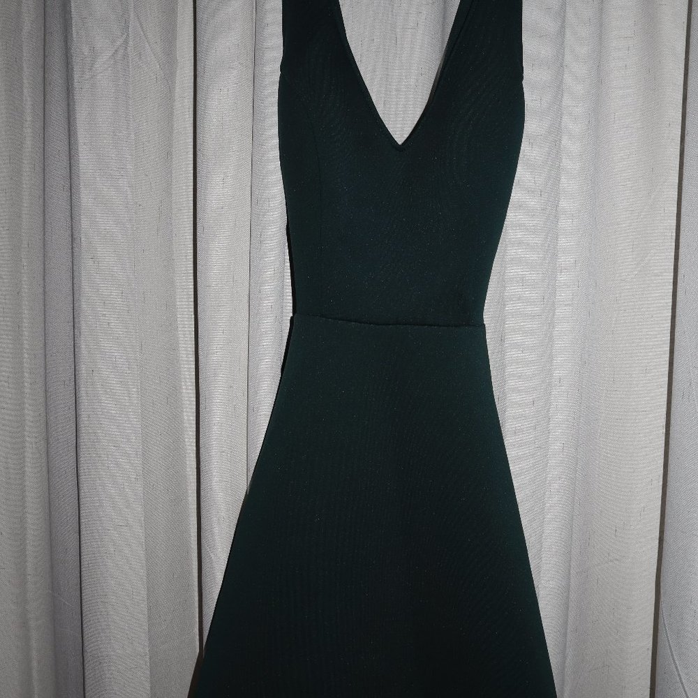 Green-Medium- Womens - A frame structure Dress